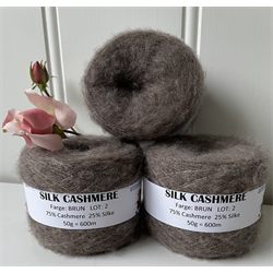 Silk Cashmere 600 BRUN